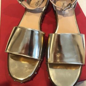 Valentino metallic sandals